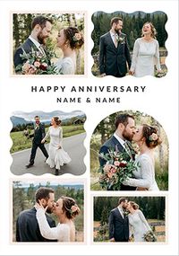 Tap to view Happy Anniversary 6 Photo Card