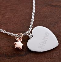 Tap to view Personalised Name Star Charm Bracelet