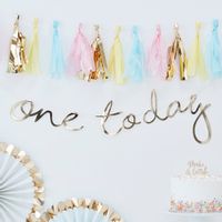 Tap to view One Today - Gold Garland